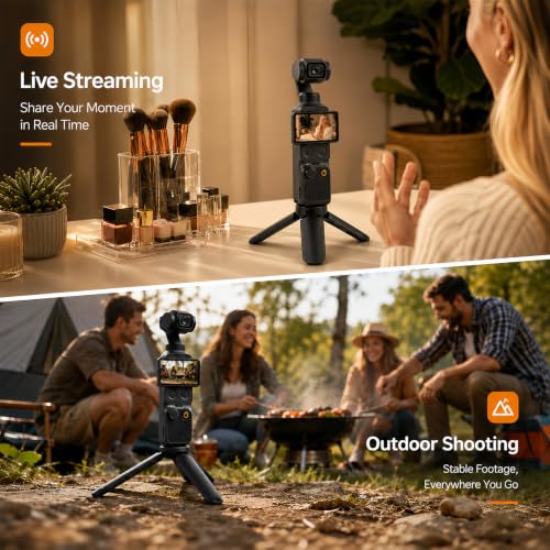 Image of DJI Osmo Pocket 4 Fill Light Combo