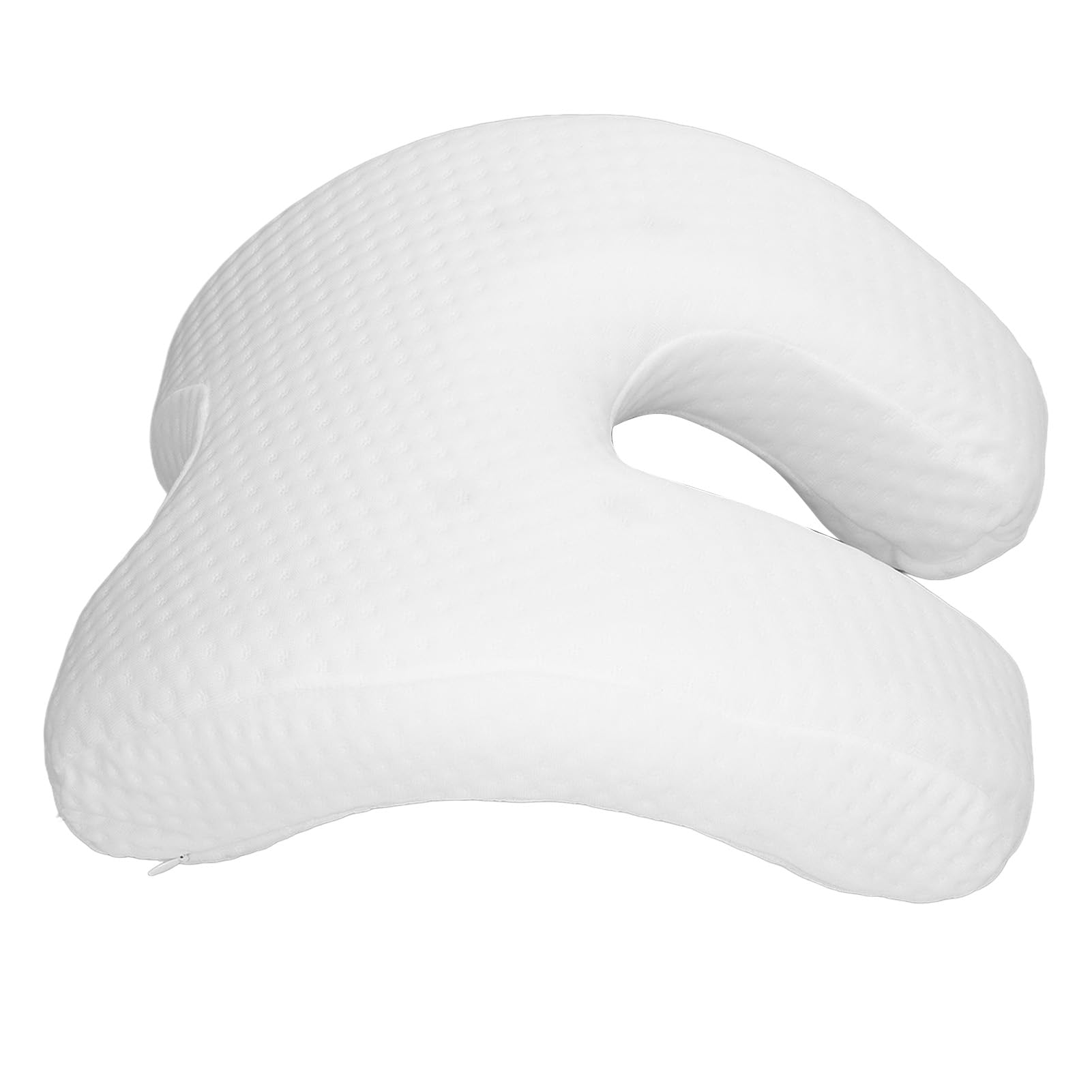 Oreiller cervical pour dormir au bureau et en voyage, coussin ergonomique et doux
