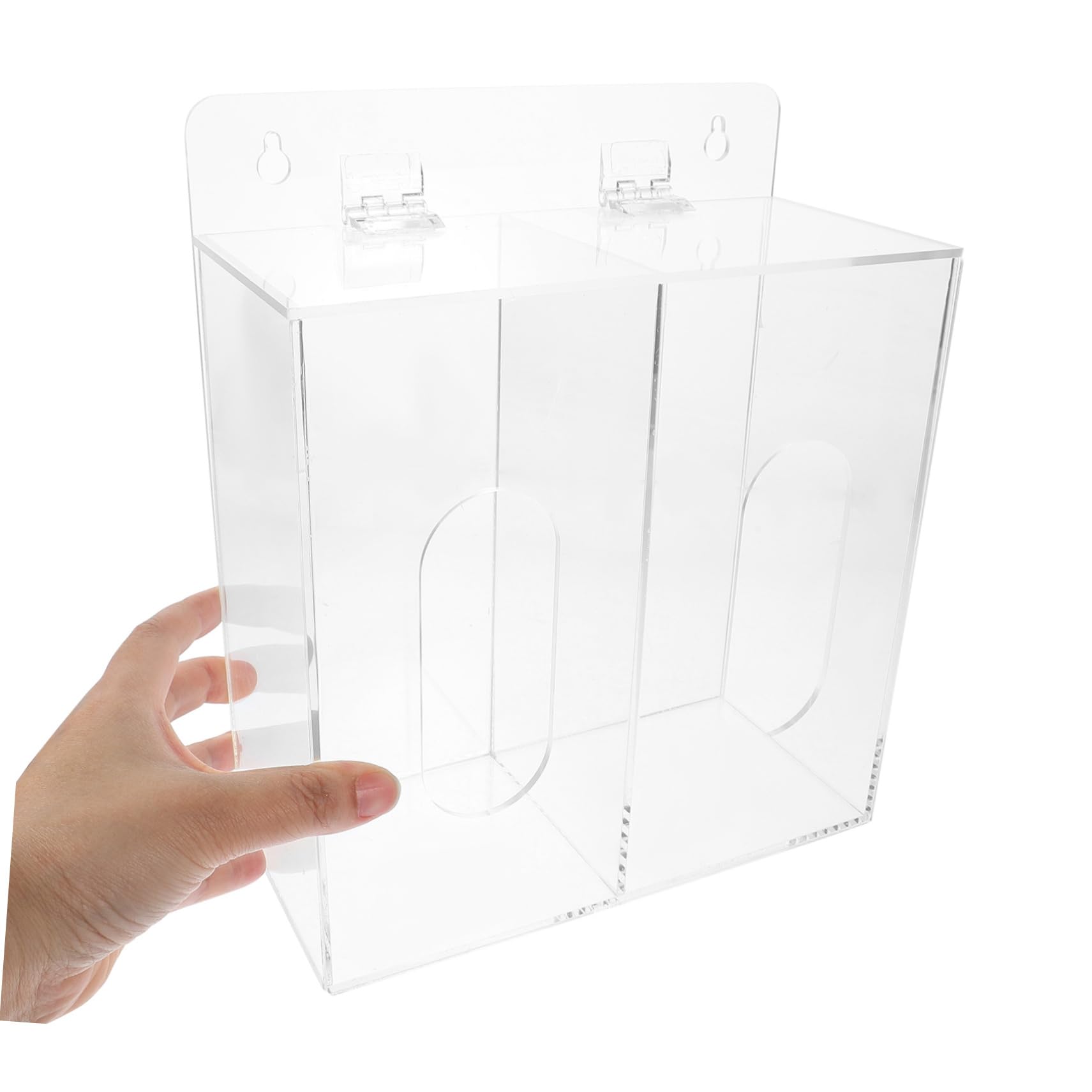 Soporte Guantes Pared 4 Piezas Caja Para Guardar Guantes Máscaras Faciales Dispensador De Guantes Porta Guantes De Pared Titular De La De Pared Soporte Para Guantes Acrílico