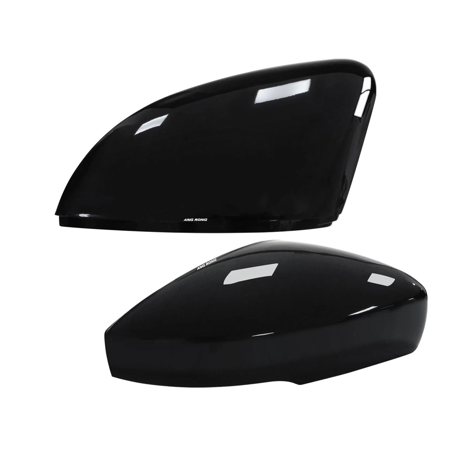 Per VW Per Polo 6R 2009 2010 2011 2012 2013 2014 2015 2016 2017 2018 UP Dal 2016 In Poi Nero Lucido Porta Specchietto Retrovisore Tappi Di Copertura Calotta Specchio Retrovisore