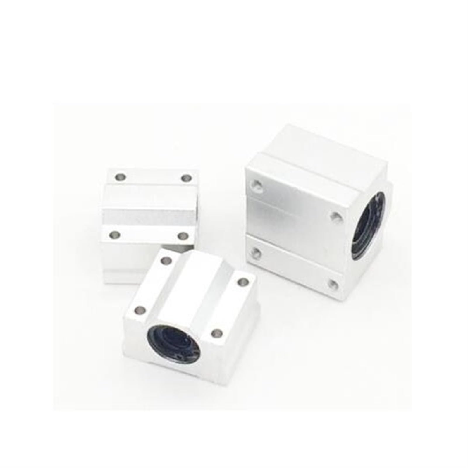 rail linéaire 4 pièces bloc de glissière de roulement linéaire SCS16UU douille de bloc de glissière 16mm rail de guidage d'arbre linéaire roulements à billes bloc de glissière guide à glissière
