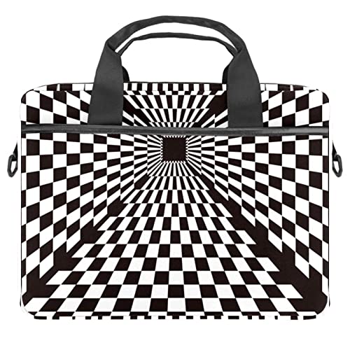 Sacoche bandoulière ordinateur 13 pouces housse pc portable 13.3 14.5