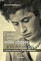 J'ai Encore Mille Choses � Te Demander : L'univers 2227478594 Book Cover