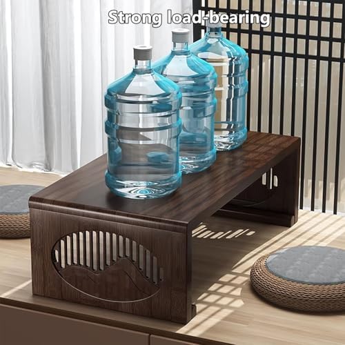 Table basse pliante en bambou pour optimiser les petits salons - 2