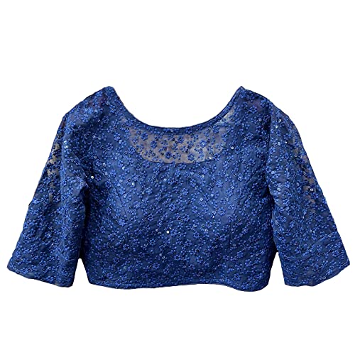 Image of Vihu Fashion Women Georgette Half Sleeve Blouse