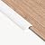 Floor Transition Strip Self Adhesive, PVC Flooring Threshold Edging Trim Strip Suitable for Carpet Threshold Transition with a Height Less Than 3 mm 6.56 feet (White, 7MM)