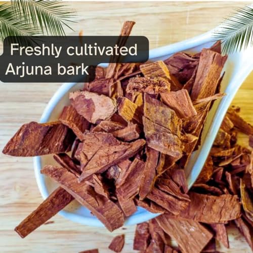 Image of Pure & Natural Arjun Chaal - Pure Arjuna Tree (Terminalia Arjuna) Bark for a Healthy Heart & Cholesterol Levels| No Added Preservatives |Fresh, Raw| 200GM
