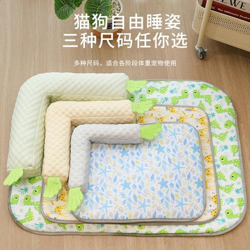 Tapis de couchage pour chat bleu océan contre la chaleur - 6