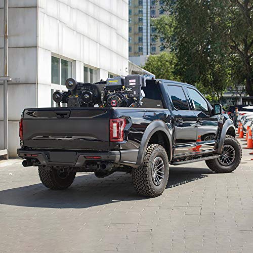 HPDAVV Gas Driven Piston Air Compressor 13HP - One Stage - 30 Gal Tank - 43.5cfm @ Max 125psi - 420CC Engine - for Service Trucks Fit for Ford F-150 Truck Bed