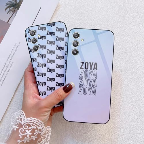 Image of COLORflow Back Cover Compatible with Samsung Galaxy A34 5G | Ombre Color Customized | Shockproof TPU Bumper with Camera Protection Back Cover Compatible with Samsung Galaxy A34 5G, Pink