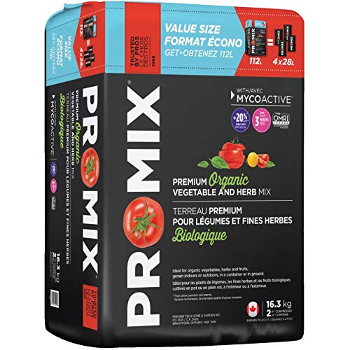 2 Cu.Ft. Vegetable and Herb Potting Soil Mix