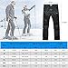 Karlak Winter Warm Snow Ps Cold Weather Waterproof Skiing Ps Trousers with Removable Suspenders for Men Women Skiing Snowboarding Shoveling