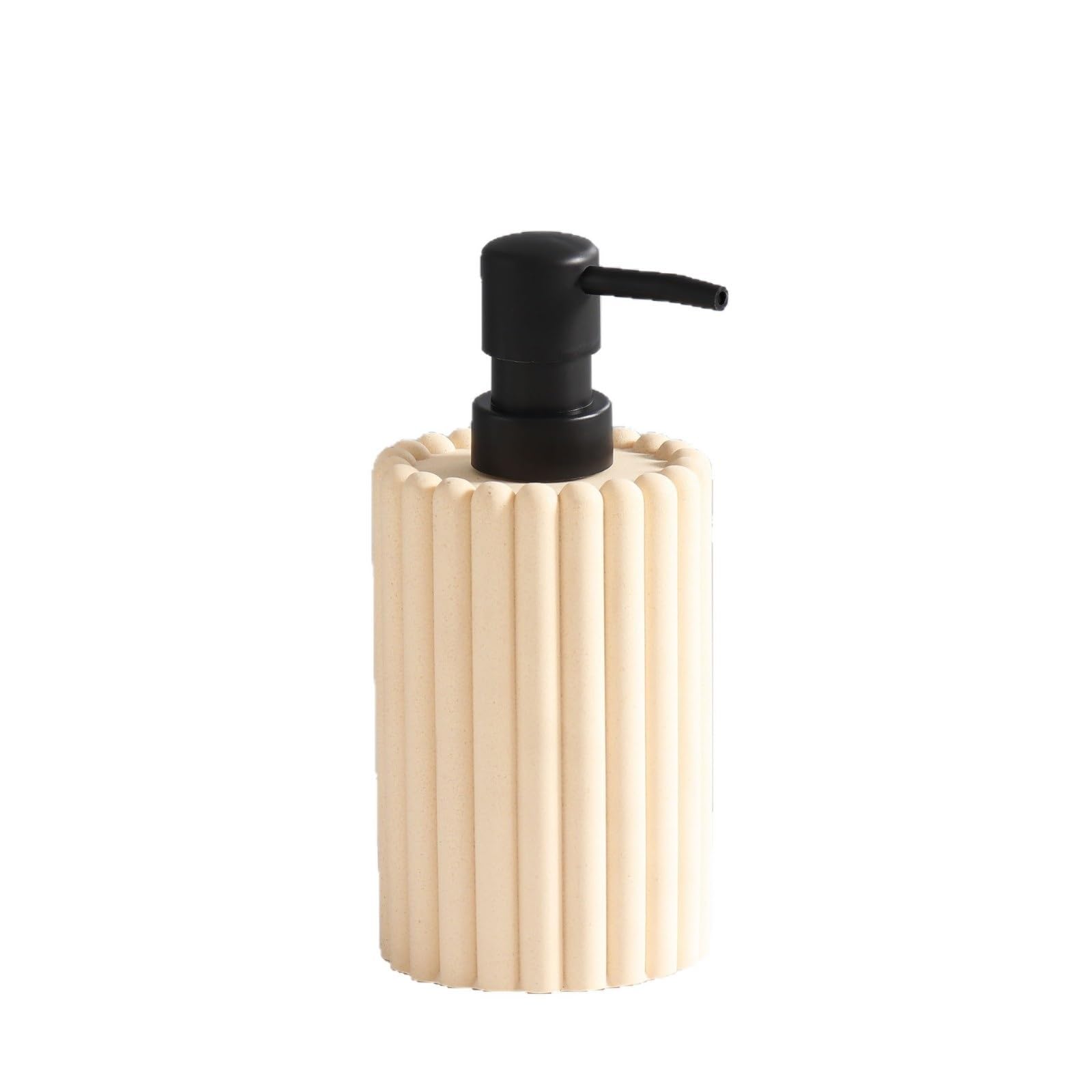 Soap Dispenser Countertop Soap Dispenser Refillable Liquid Bottle Hand Dish Lotion With Pump(Beige)