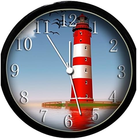Glow in the Dark Wall Clock - Lighthouse