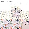 WINLIFE Kids Twin Sheet Set Dinosaur Printed - 3 Piece Cartoon Dino Soft Microfiber Bed Sheets - Deep Pocket - Easy Fit - Wrinkle Resistant Cozy Bedding Set for Toddler Boys Girls Teens #2