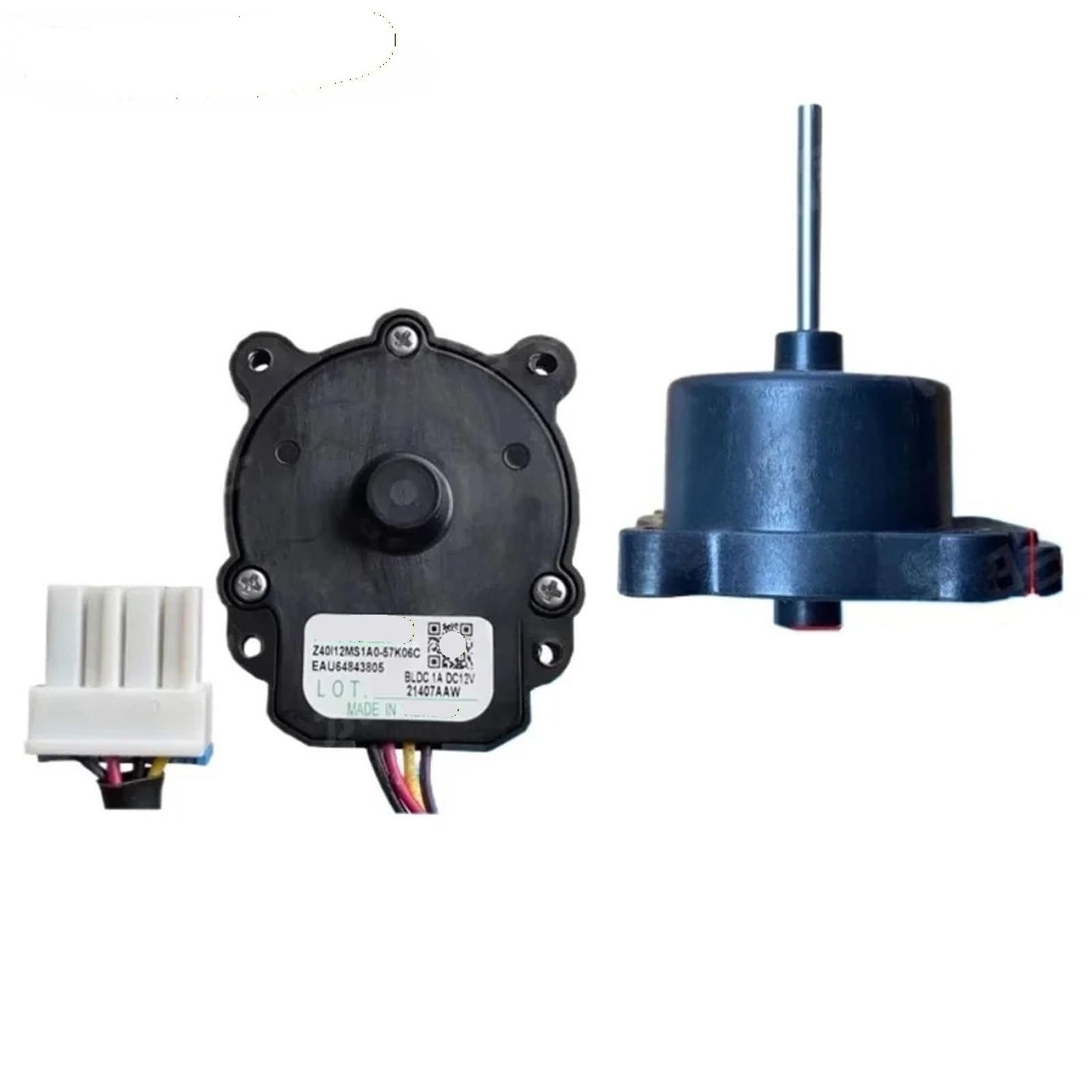 Compatible For LG, Refrigerador DC Ventilador De Refrigeración Motor Z40I12MS1A0-57K06C DC12V Refrigerador Radiador EAU64843805 Piezas De Congelador