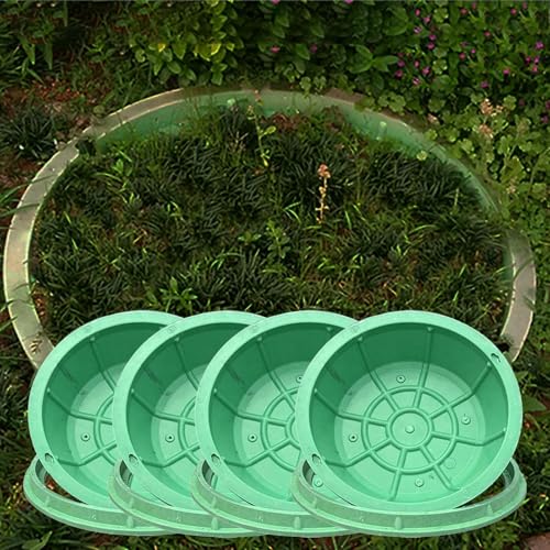 40,6 - 81,3 cm Durchmesser Rasenschachtabdeckungen – Kreisförmige grüne Harz-Lochabdeckungen