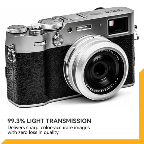 NiSi NC UV Filter for FUJI FUJIFILM X100VI / X100V / X100F / X100T / X100S / X100 - 49mm Lens Protector Camera Filter (Black)