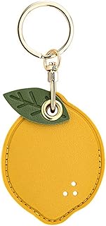 Tomcrazy 3in1 Protective Case for Airtag / Huawei Tag / Access Card Keychain / Tile Sticker 2022 Mate 2020 Cover Pendant for Backpack Bag Satchel Suitcase(Lemon)