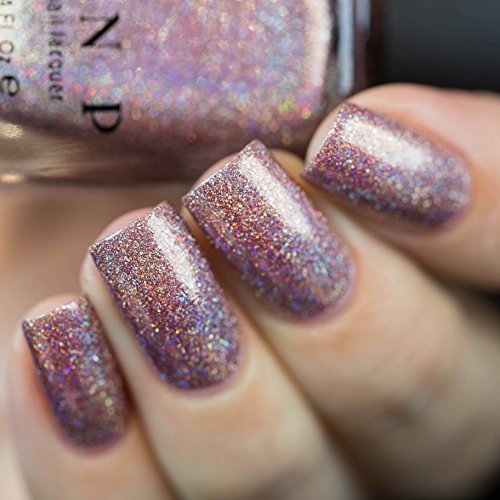 Image of ILNP Close Knit - Rosy Mauve Ultra Holographic Nail Polish