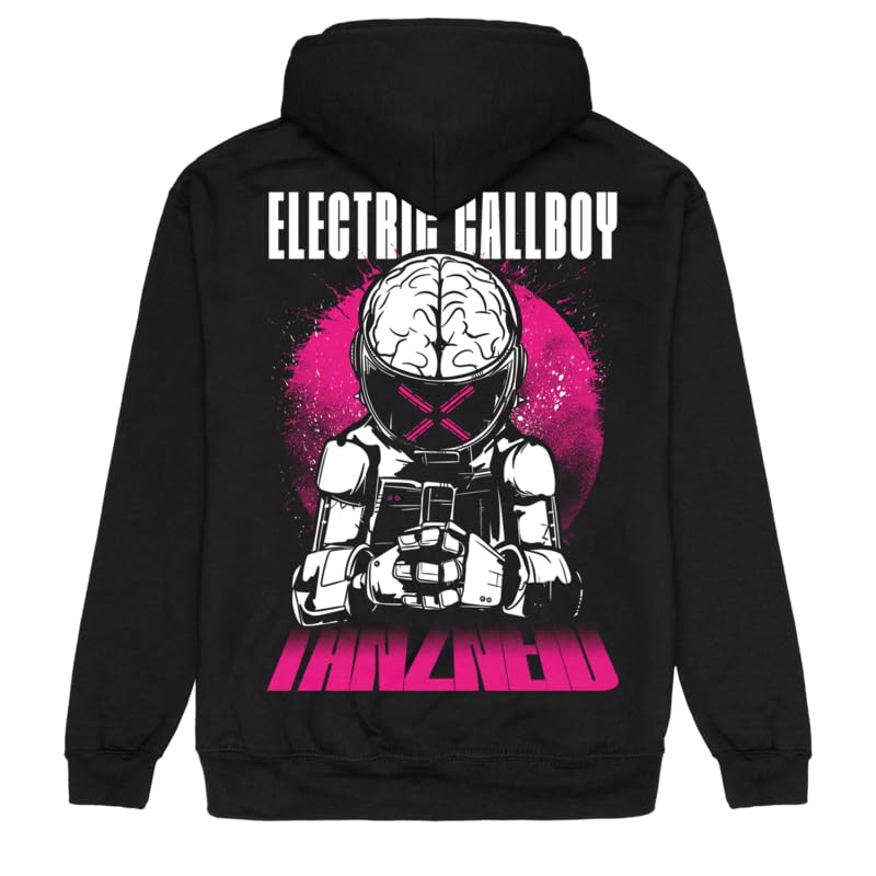 Electric Callboy TANZNEID Robot Männer Kapuzenpullover schwarz