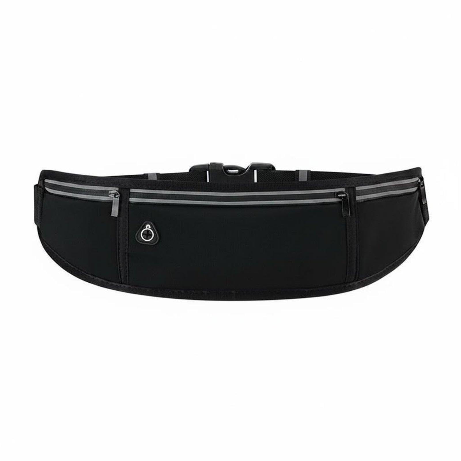 Anti-Guard Waist Bag Low-Profile Elastic Running Belt Bag Minimal Movement Running Waist Pack Black | Running Belts | Fitness Equipment & Gear | Fitness Running & Yoga-image-46