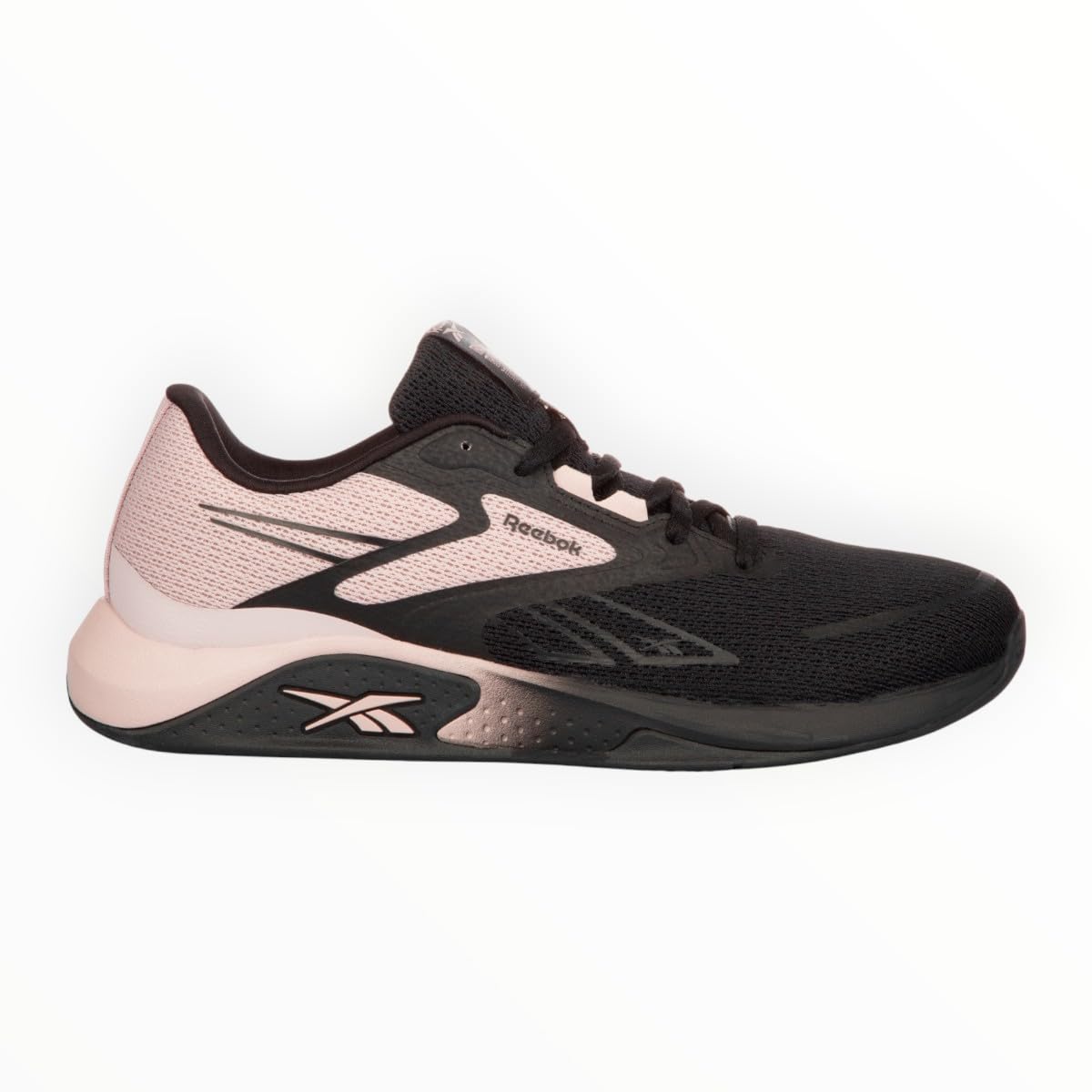 Reebok Women's Nanoflex TR 3 Trainers, Black/Muted Mauve, 37.5 EU