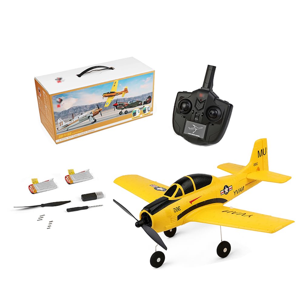 Amazon.com: Park10 Toys RC Plane 4 Channel 3D6G Fixed Wing Remote