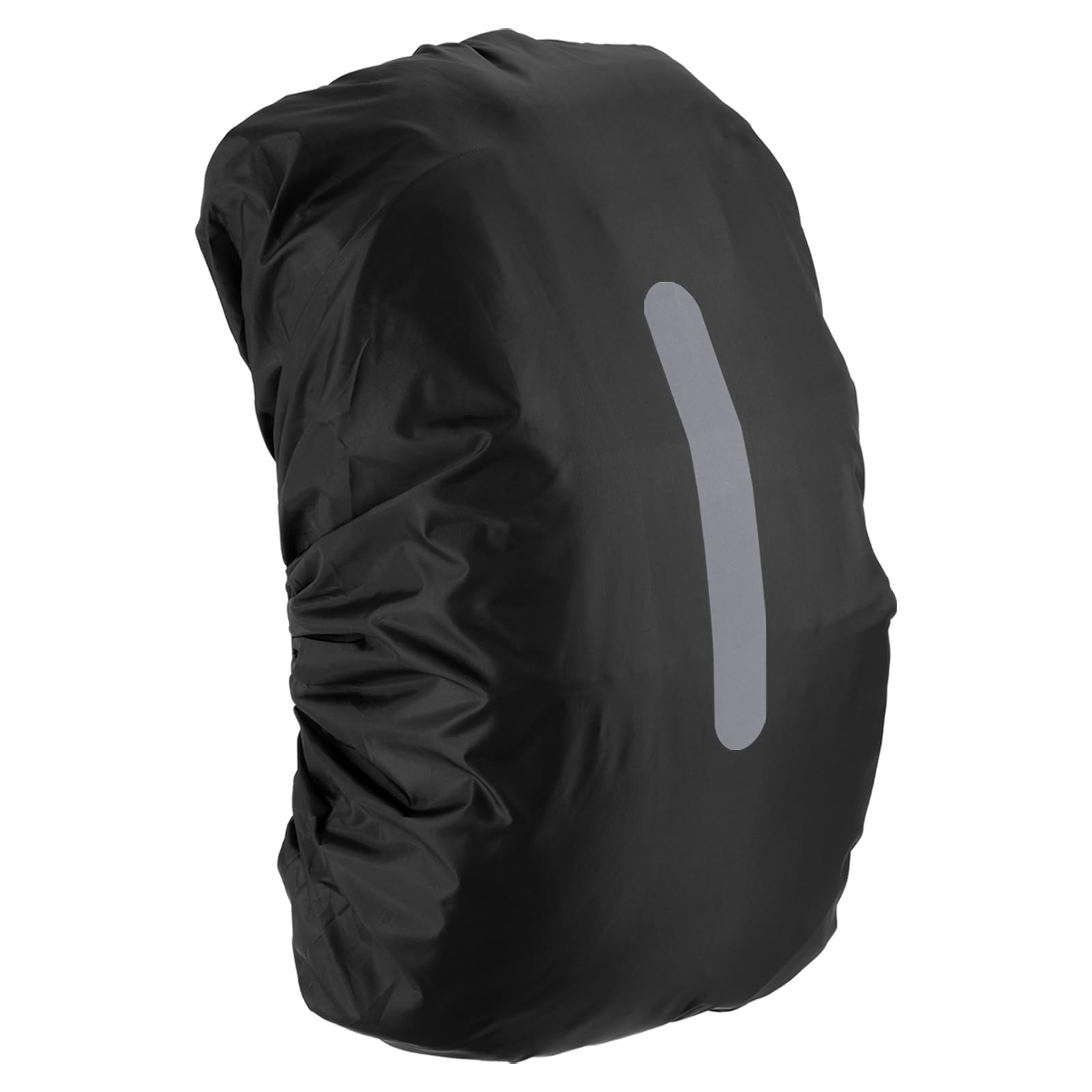 M METERXITY Backpack Rain Cover - Waterproof Lightweight Cover with Vertical Reflective Strap, Apply to Cycling/Hiking/Mountain Climbing (65-75L, XL, Black)