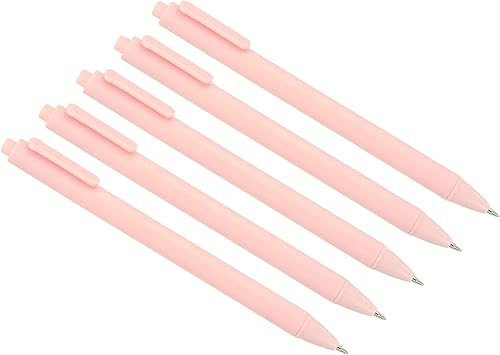 PATIKIL Bolígrafos de gel negro, 20 unidades, punta fina, bola de rodillo de 0.020 in, bolígrafos de tinta de gel de 5.709 in, estilo de prensa de