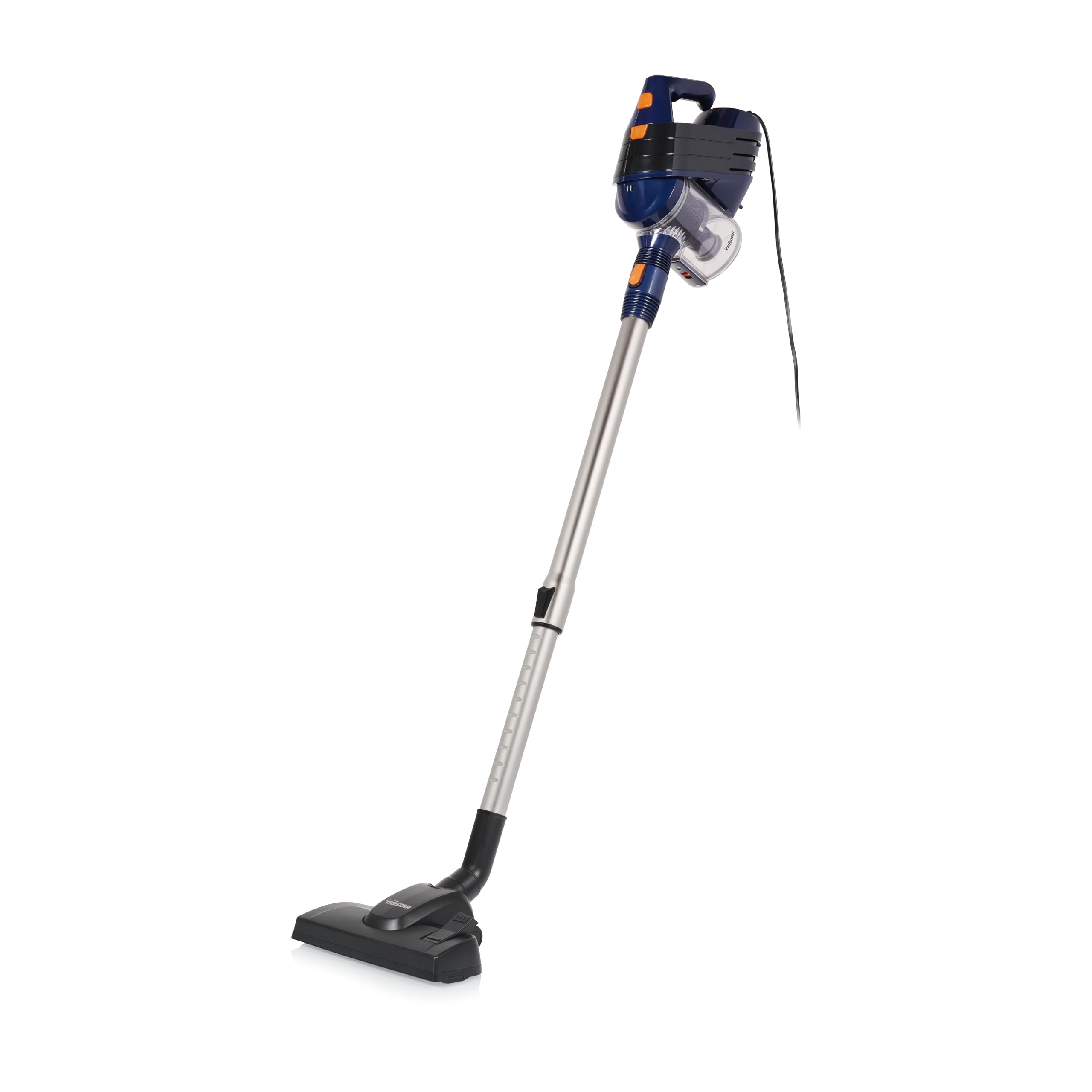 Tristar SZ-2318 Corded Handheld Vacuum Cleaner 2 in 1 Function Multi-Cyclonic Principle Telescopic Stick Brush Accessory Bagless