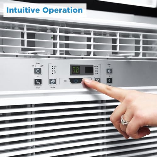 Image of Midea 12,000 BTU EasyCool Window Air Conditioner, Dehumidifier and Fan - Cool, Circulate and Dehumidify up to 550 Sq. Ft., Reusable Filter, Remote Control