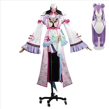 Amazon.co.jp: [えいえン] Vtuber梢桃音 (こずえもね) コスプレ衣装 +