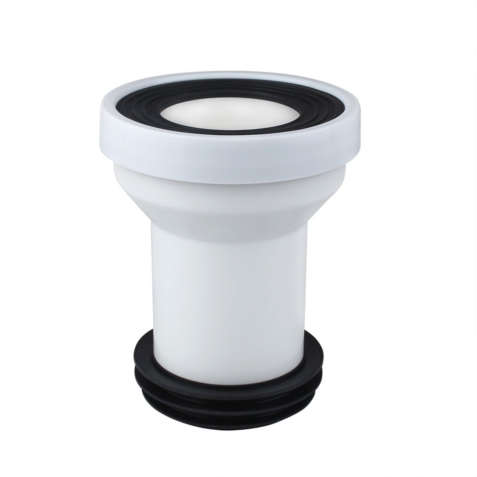 Toilet Connecting Pipe with Sealing Effect to Prevents Blockages Toilet Drain Pipe Extender for for Bathrooms Leak Proof Shifter