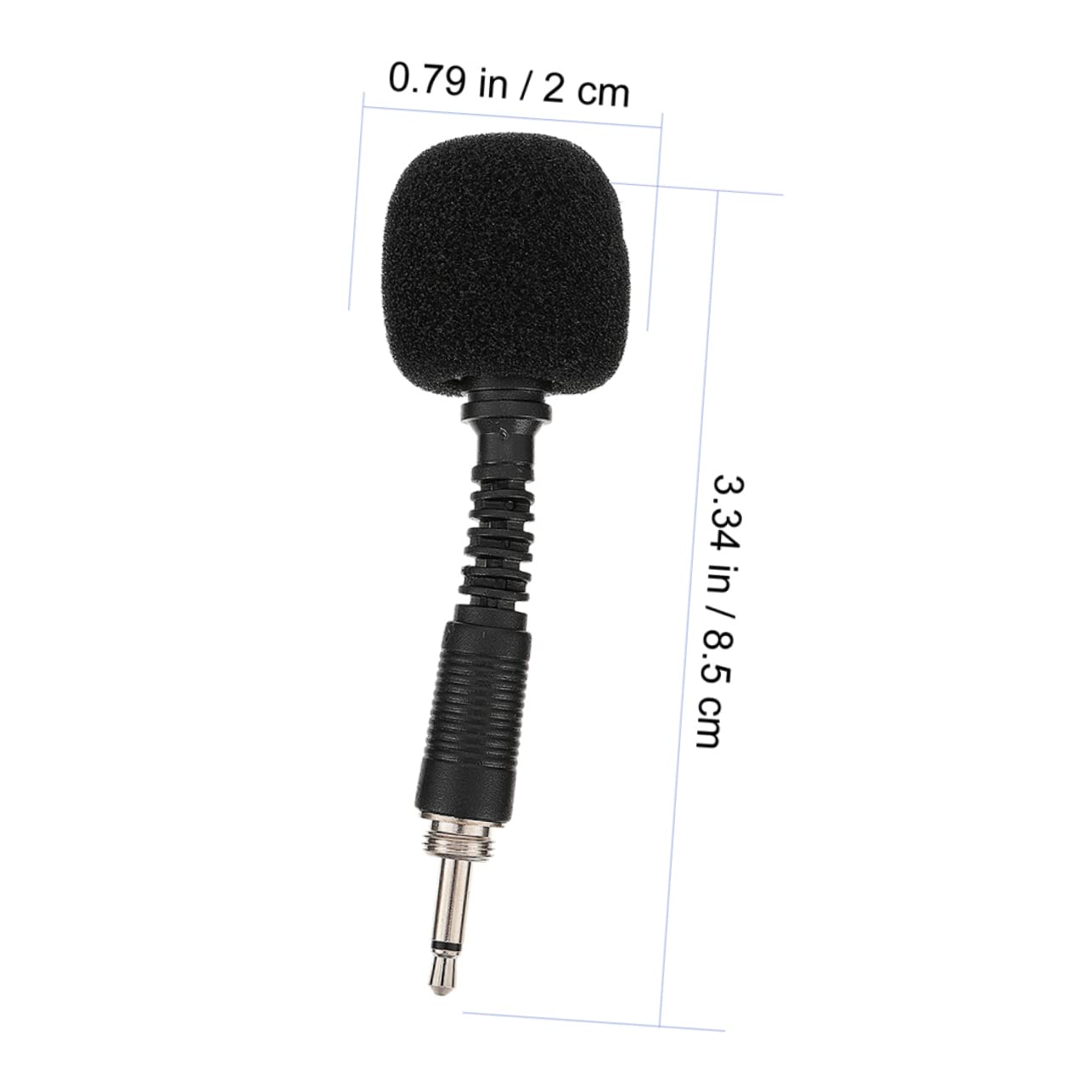 SWOOMEY 4-Piece Set Noise Canceling XLR Mic Small Microphone for Pc Recording Singing Mic Live Performance Accessories