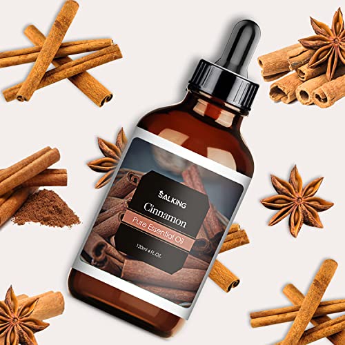 Cannella Olio Essenziale 120ml, SALKING 100% Puro
