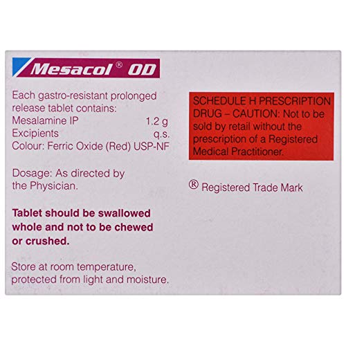 Image of Mesacol Od - Strip of 15 Tablets
