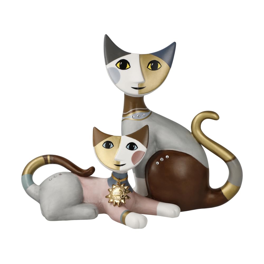 Goebel Cat Figurine Emma e Milo Annual Cat 2025 Rosina Wachtmeister