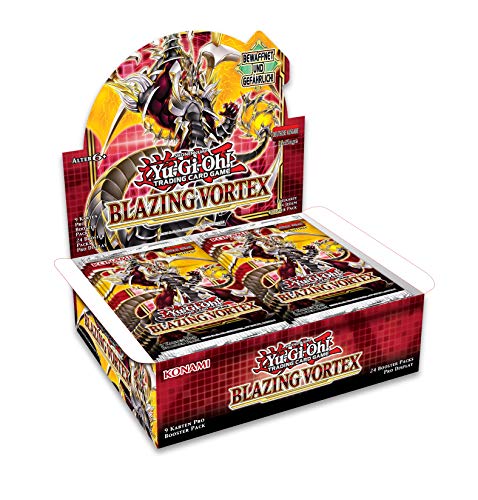 Yu-Gi-Oh! TRADING CARD GAME- Dragón Armado de Yu-Gi-Oh Serie GX Blazing Vortex – Display – Edición Alemana, Multicolor
