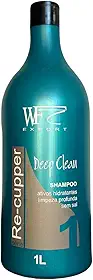 Shampoo para Cabelos com Caspa Pontas Secas Oleosos Mistos Crescimento Capilar WF RE-CUPPER 1L
