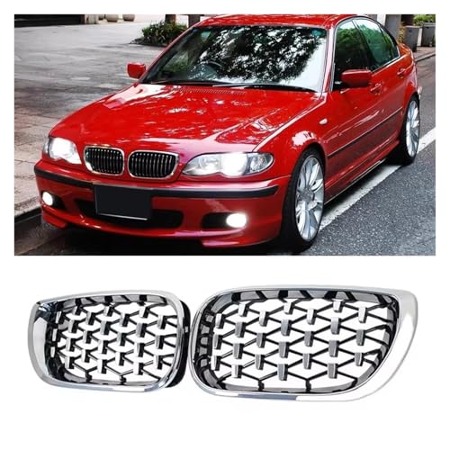 Parrillas delanteras tipo riñón para BMW Serie 3 E46 2002-2005 2