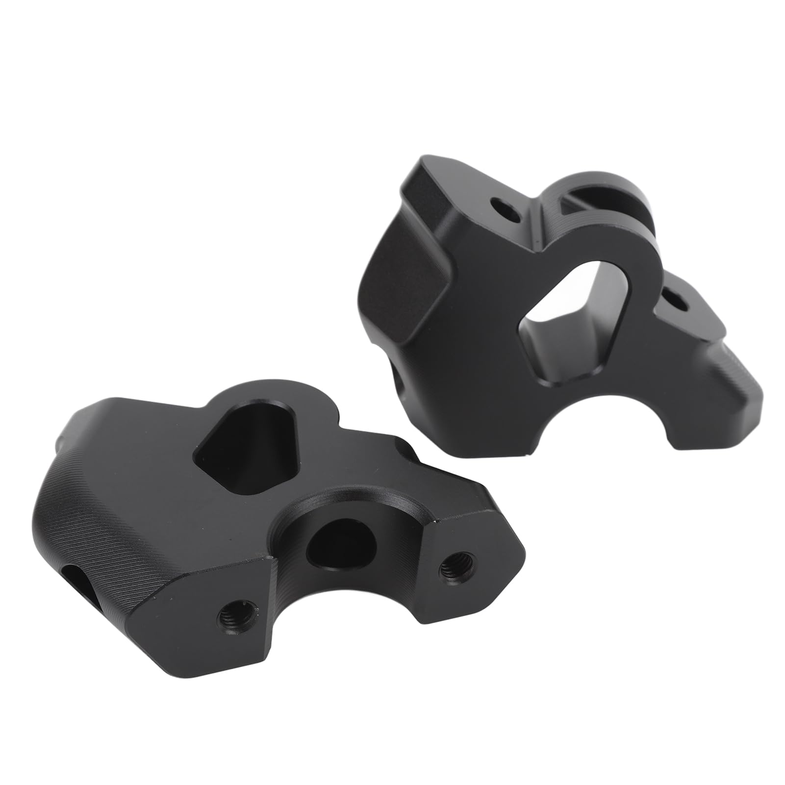 Drfeify Riser Manubrio per R1300GS Riser Manubrio Moto in Alluminio Anodizzato 38mm Rialzo 27mm Indietro per Piloti Touring Comfort con Controllo della Postura per R1300GS 2023 2024 (BLACK)