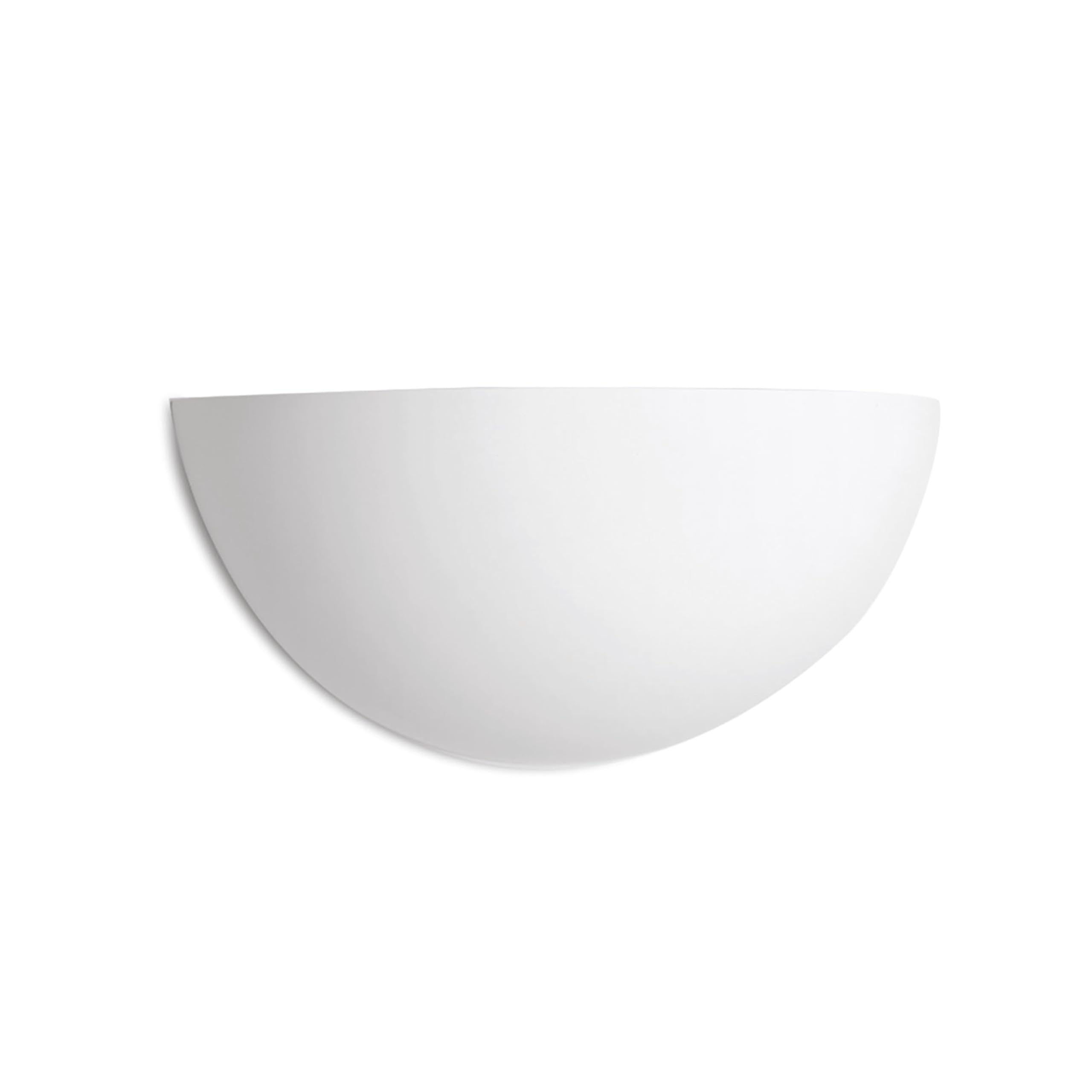 Integral LED Florina Indoor Decorative Paintable Plaster Wall Mounted Up Light – Requires 1x E14 LED Bulb (Sold separately) – Match Your Interior, Ideal for Bedroom, Living Room, Hallways & Offices