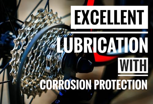 Image of Lube Bike Chain Lubricant 115ml | Long-Lasting Wet Chain Oil for All Weather & Terrain | Smooth, Silent Friction-less Bicycle Bike Chain Lube | Drip Squeeze Bottle