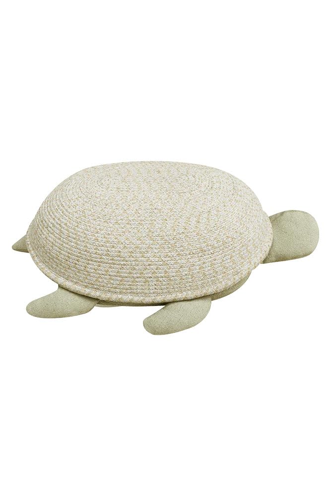 LORENA CANALS Kinderkorb für Mama, Schildkröte, Olivgrün, Natur, 45 x 70 cm