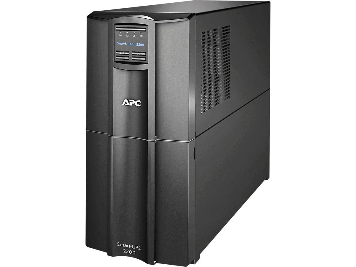 APC SMT2200I Smart-UPS SMT Tower Gruppo di Continuità 2200 VA, Line Interactive, AVR, 8 Uscite IEC-C13, 1 Uscita IEC-C19, Software Shutdown Powerchute