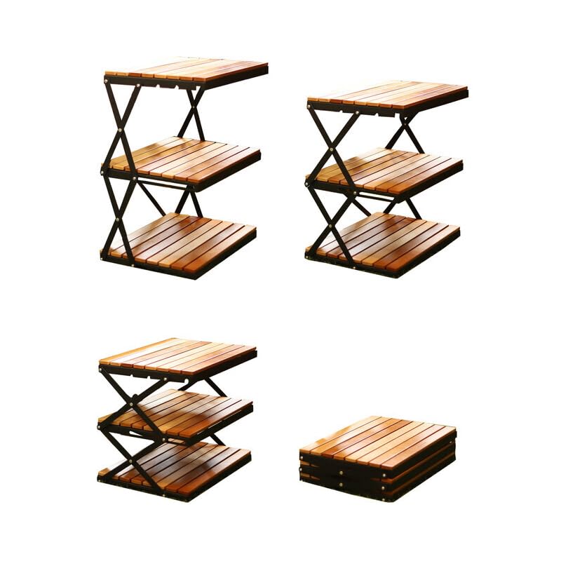 Amazon.co.jp: アノバ ANOBA 2トーンウッドラック 3段 AN038 : 車＆バイク