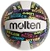 Molten Volleyball Positions Recreational Volleyball, Black/Neon Colors