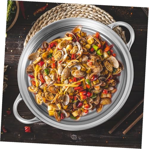 Olla Wok de Acero Inoxidable Antiadherente con Tapa miniatura 7