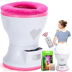 Yoni Kit, Intelligent Steam Seat with Cushion and Steaming Herbs(20 Bags), V Steam at Home Kit for Women Vaginal Health, PH Balance, Postpartum Care, Cleansing and Menstrual Support
